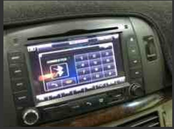"Hyundai Sonata" monitoru