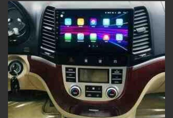 "Hyundai Santafe" android monitoru