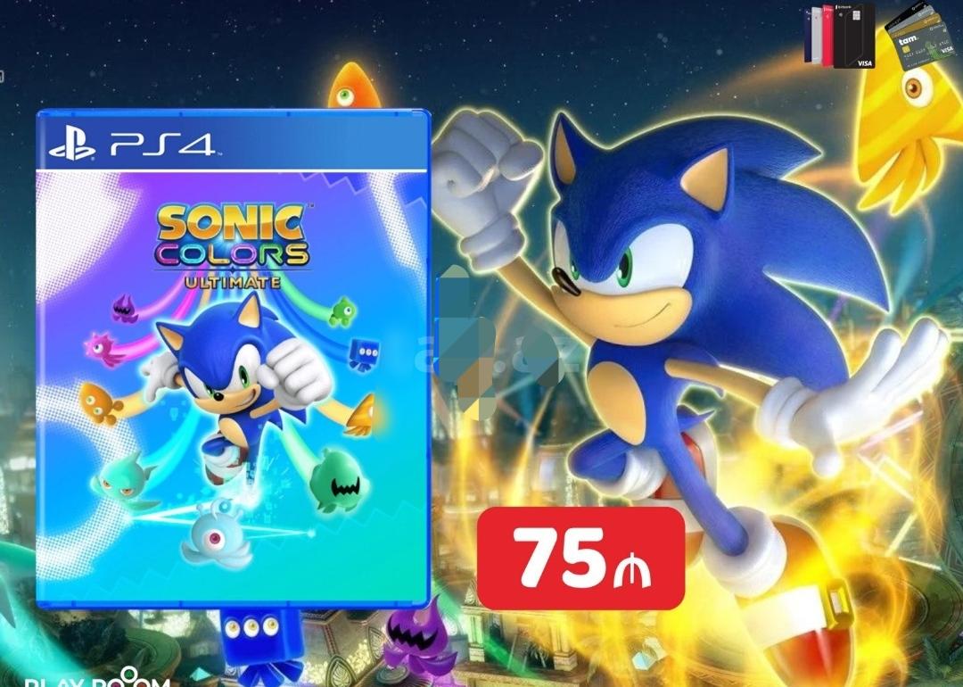 PS4 oyunu "Sonic Colors Ultimate"
