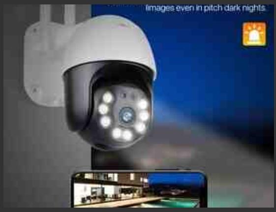 Wifi smart ptz kamera 360°