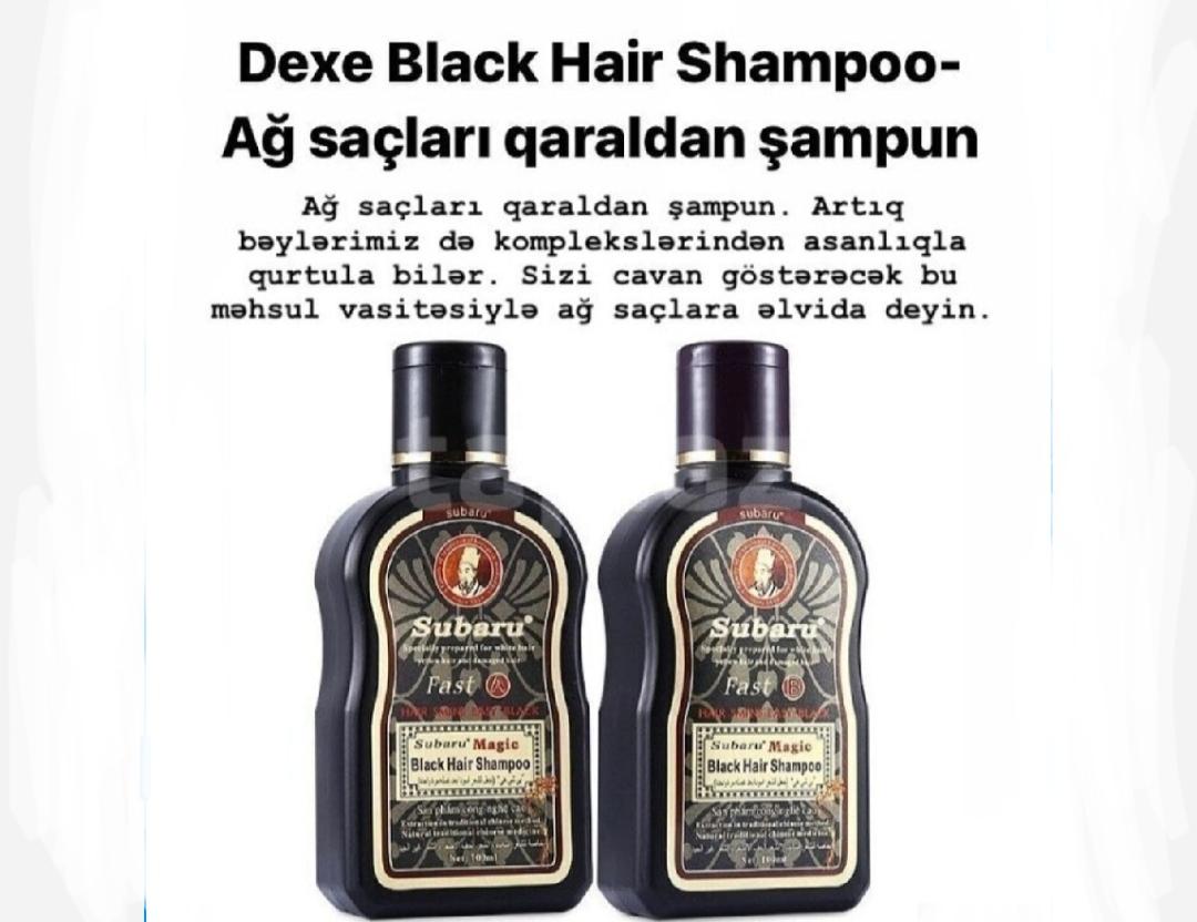 Saç qaraldan şampun