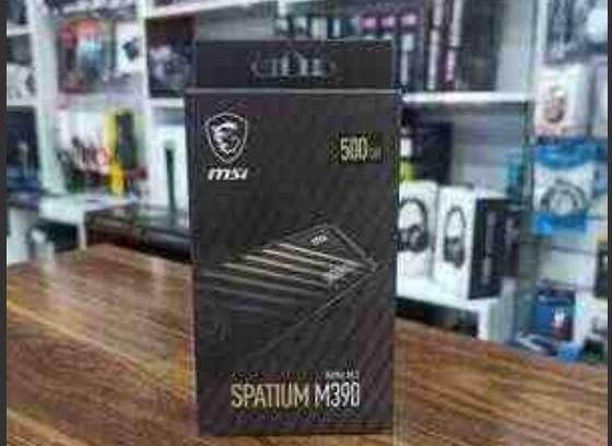 SSD MSI Spatium M390 NVMe M.2 500 GB