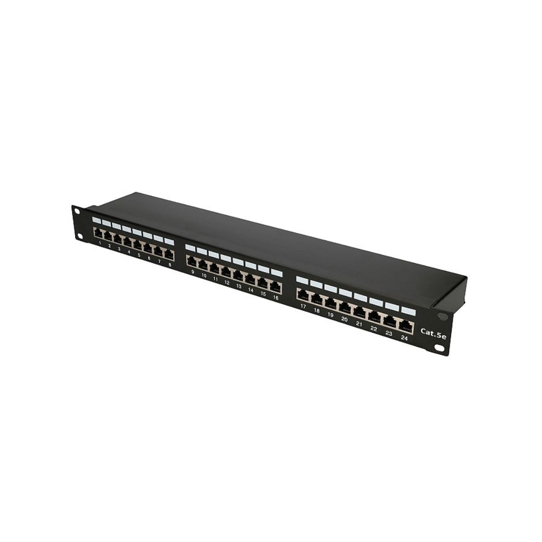 Patch panel CAT 5e 24 port