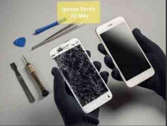 Apple iPhone" ekranların bərpası