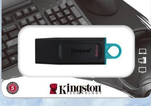 Flaş kart "Kingston DataTraveler Exodia 64GB USB 3.2 "