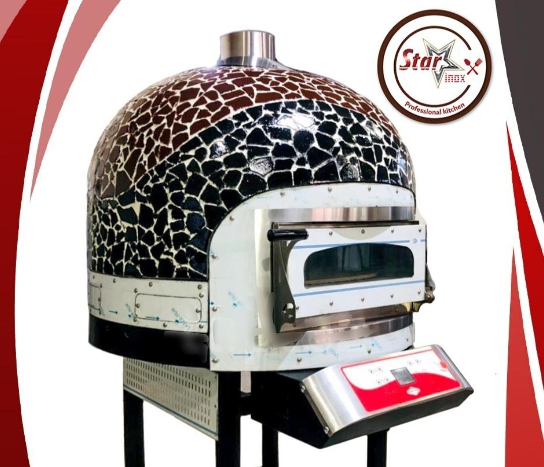 Elektrikli döner tabanlı pizza fırını