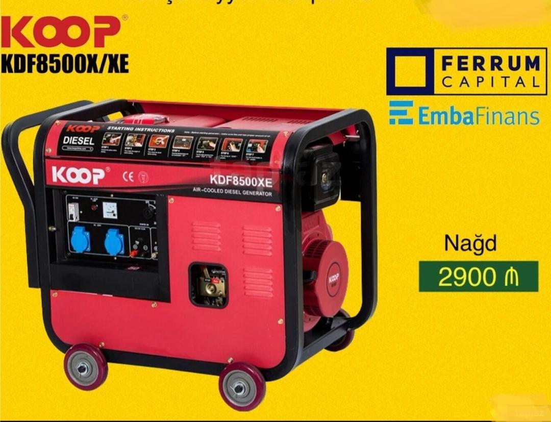 Açıq çərçivə generator "KDF8500X/XE"