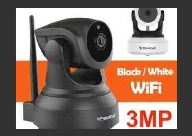 Wifi smart PTZ kamera 360°