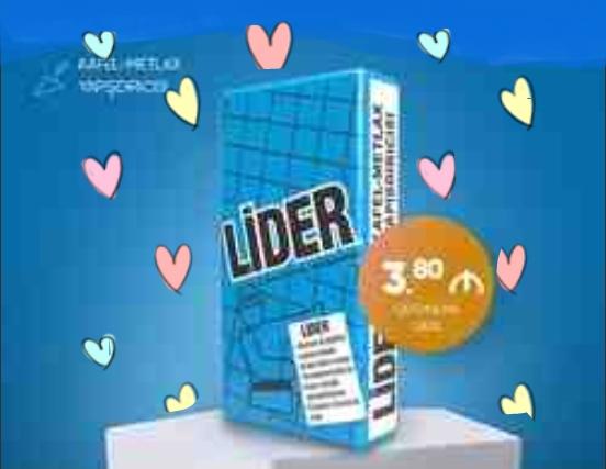 "Lider" keramika yapışdırıcısı