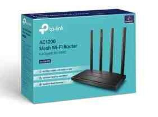 Router “TP-Link Mesh Archer C6 AC1200 Wireless MU-MIMO Gigabit"