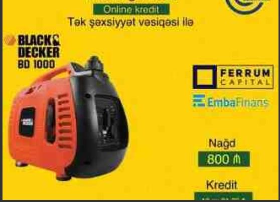 Benzinli generator "Black &amp; Decker BD 1000S"