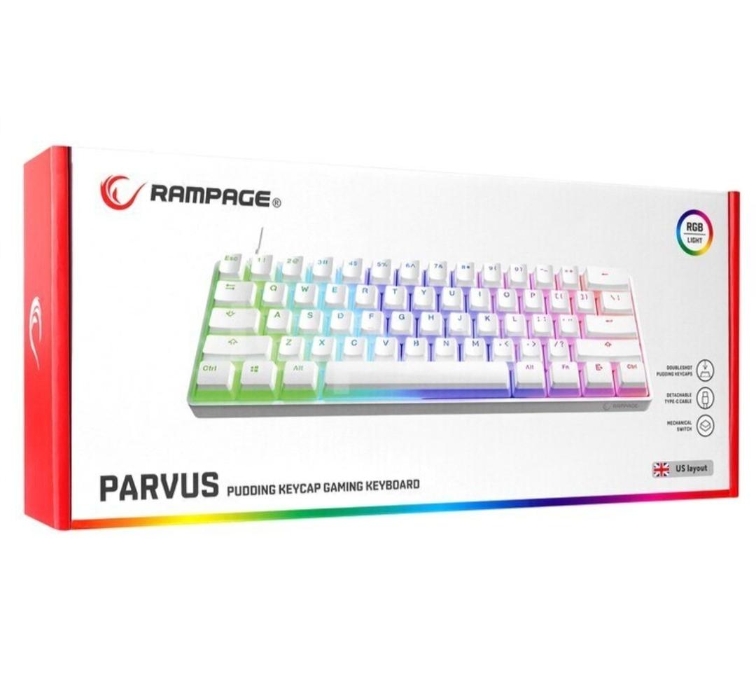 Klaviatura "Rampage Parvus KB-R135 Mechanical RGB"