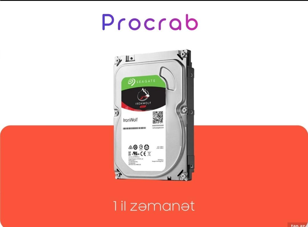 Sərt disk "Seagate IronWolf ST2000VN004 internal hard drive 3.5 2000 GB Serial ATA III"