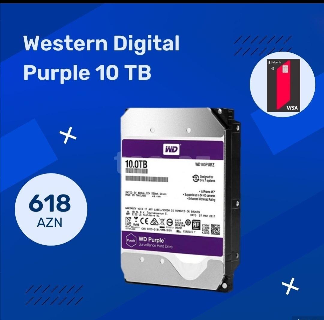 HDD "WD Pirple 10 TB"