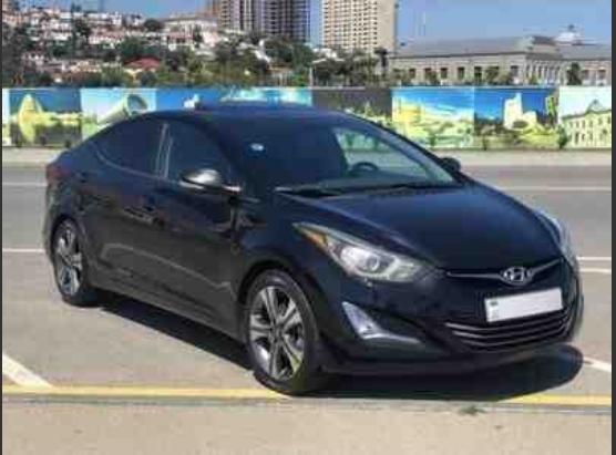 "Hyundai Elantra 2014" icarəsi