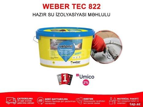 İzolyasiya hamam üçün "Weber tec 822"