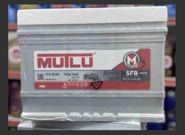 Akkumulyator "MUTLU" 12V 90Ah 750A