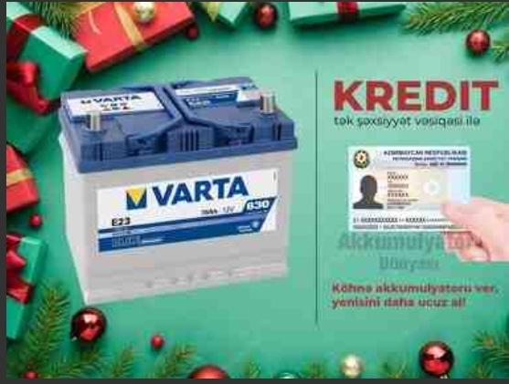 Akkumulyator "Varta"