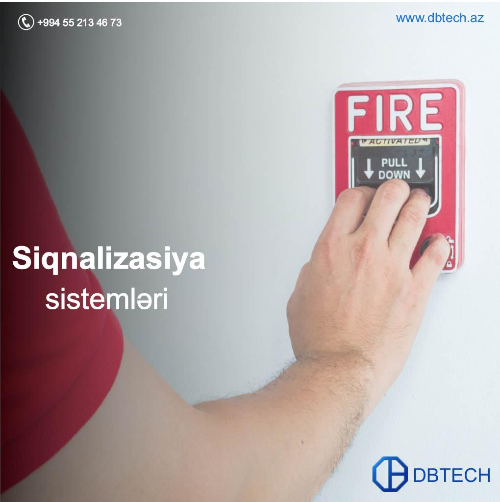 Siqnalizasiya sisteminin quraşdırılması 055 213 46 73