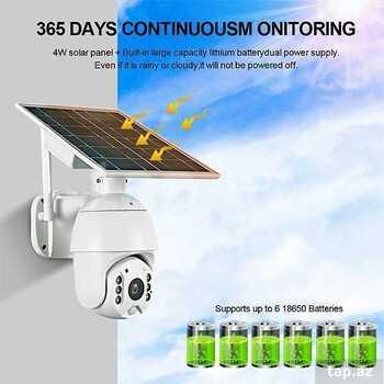 4G smart PTZ kamera "Solar"