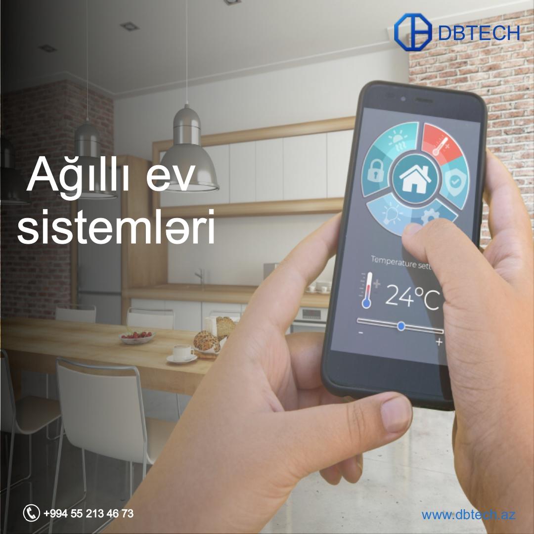 Ağıllı ev sisteminin quraşdırılması  055 213 46 73