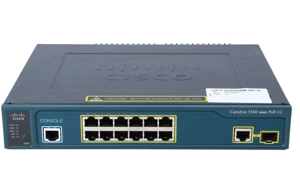 Cisco 3560-12 PoE - WS-C3560-12PC-S