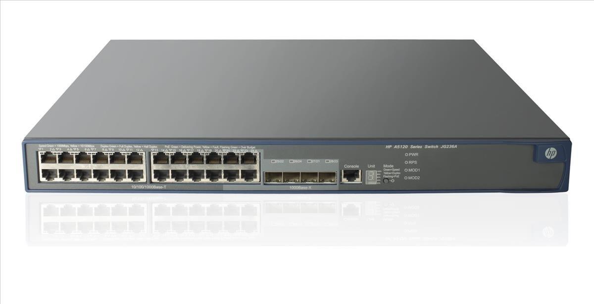 HP A5120-24G Poe W2 JG236A