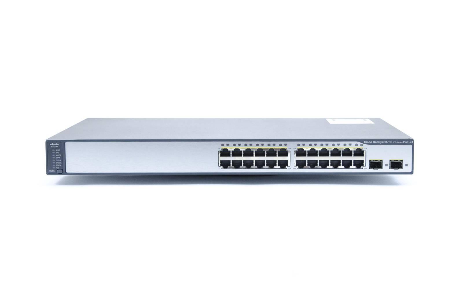 Cisco 3750 V2 24 PoE-WS-C3750V2-24PS-S