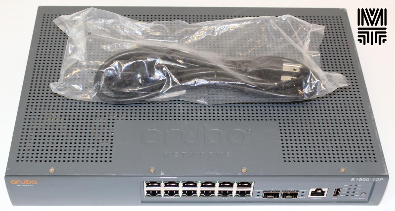 Aruba S1500-12P PoE Gigabit Ethernet Mobility Access Switch