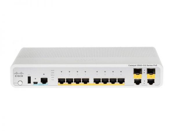 Cisco 3560CG 8 PoE-WS-C3560CG-8PC-S switch