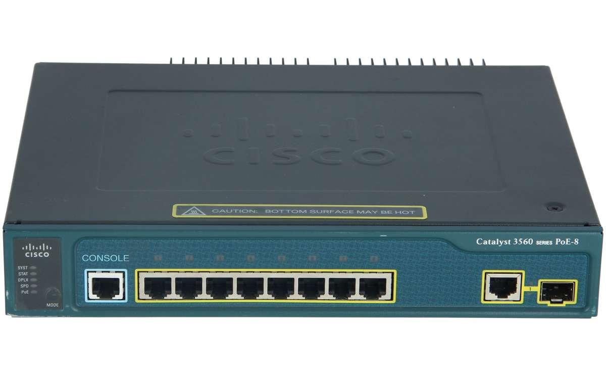 Cisco 3560-8 PoE - WS-C3560-8PC-S