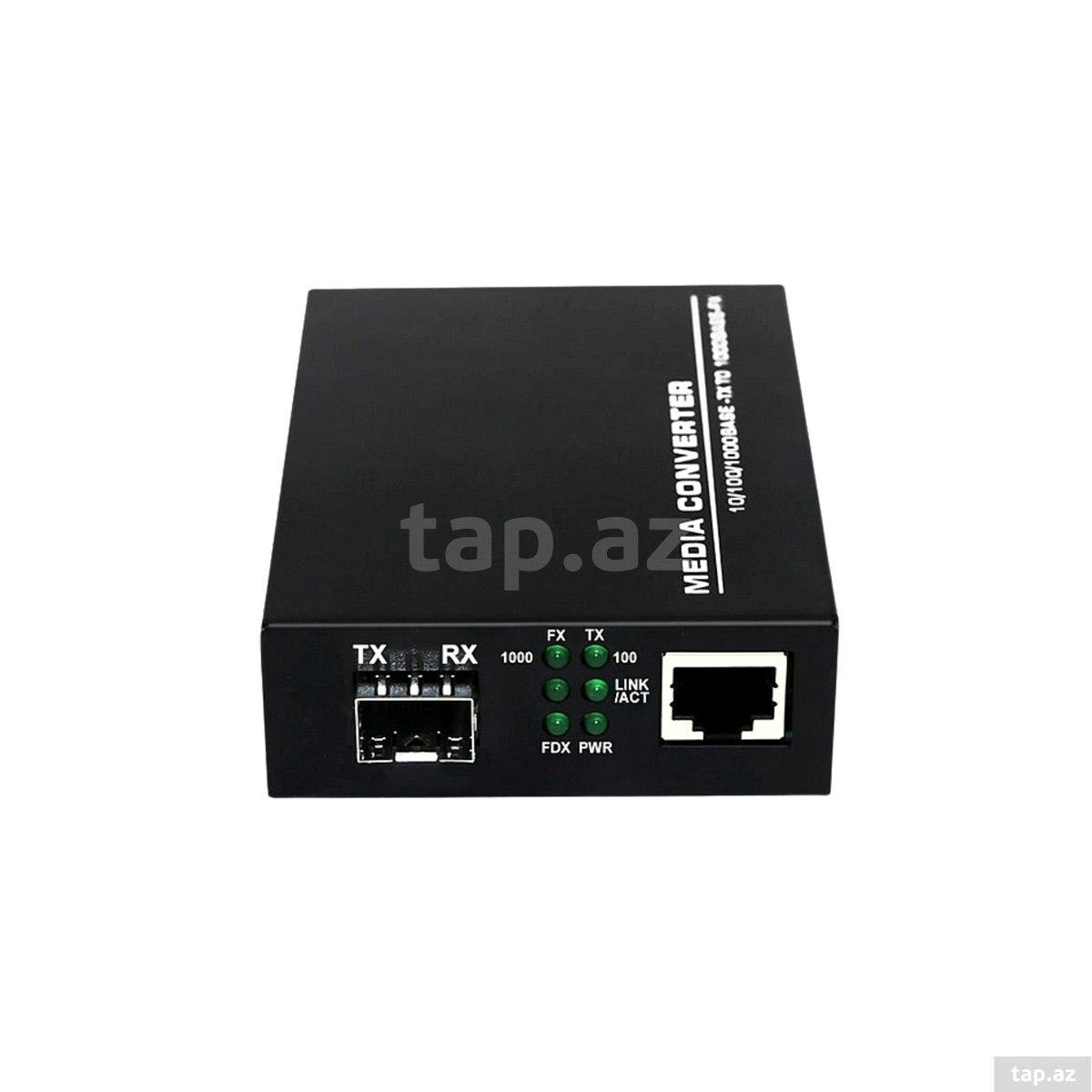 Media konverter SFP 10/100/1000Mbps RJ-45