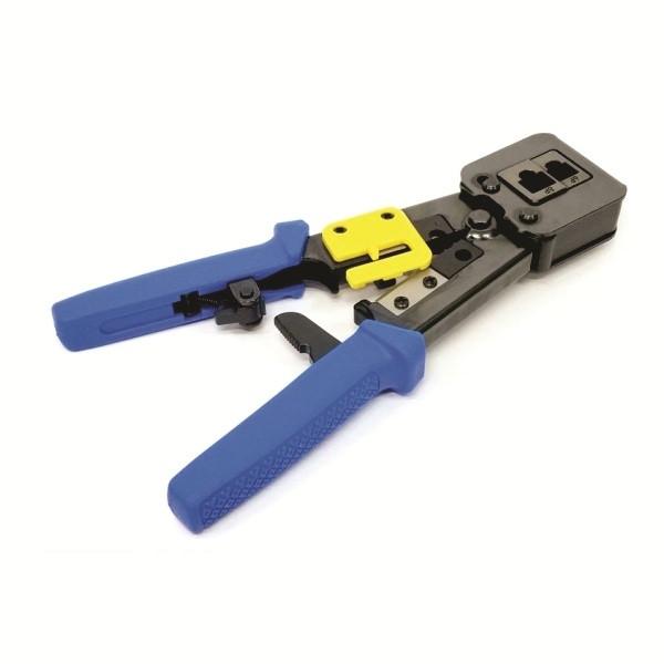 RJ45 Cat5e Cat6 Connector Crimping Tool End Pass Through