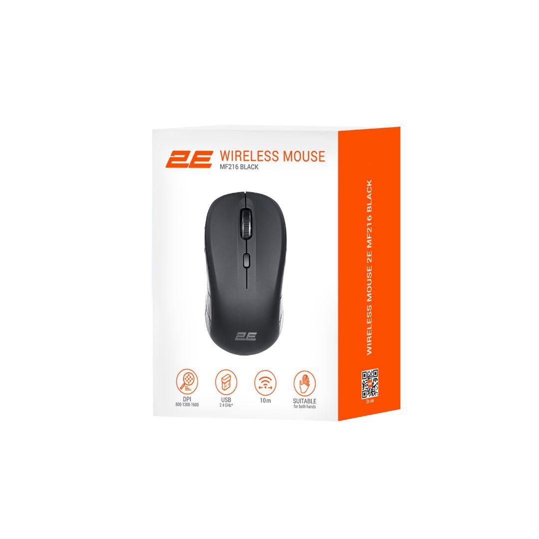 2E Mouse MF216 WL Black - 2E MF216WB