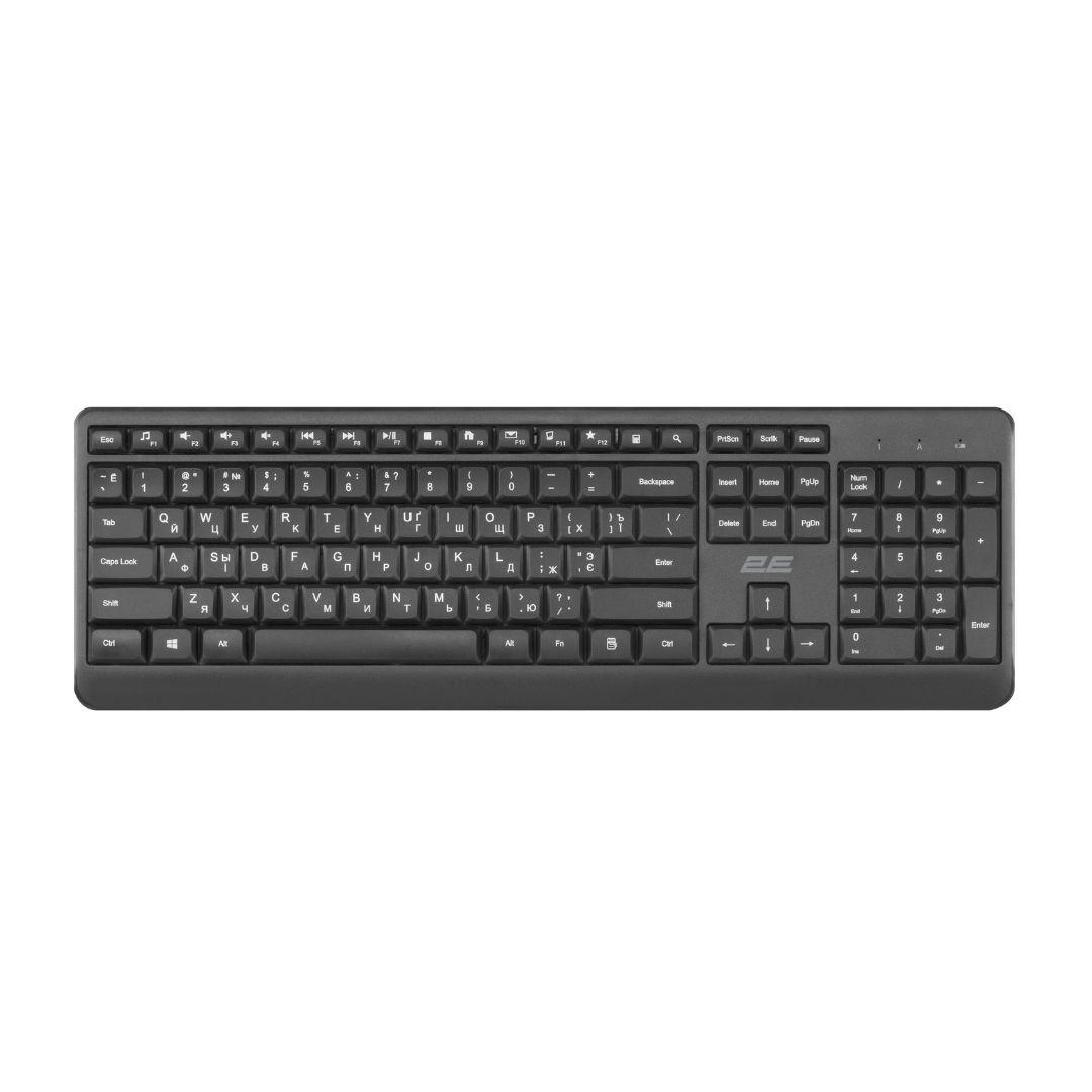 Keyboard "2Е KS220 WL Black 2E-KS220WB"