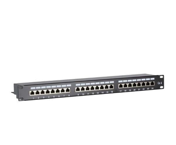 DUDE PATCH PANEL CAT6A SFTP 24 PORTS (P5624SR-C6A)