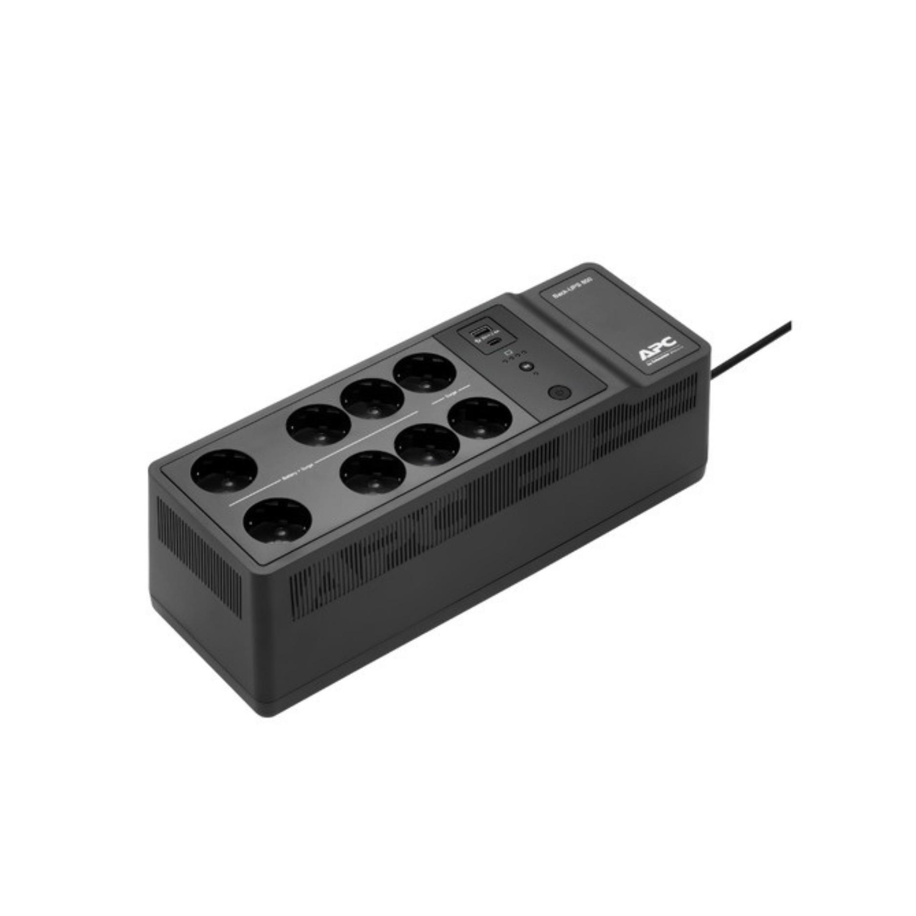 UPS APC Back-UPS 850VA, 230V, USB Type-C And A Charging Ports BE850G2-GR/AZ