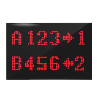 Növbə sistemi üçün "Dot-Matrix LED Ana Gösterge"