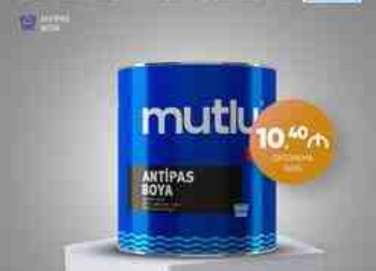 "Mutlu" antipas boya