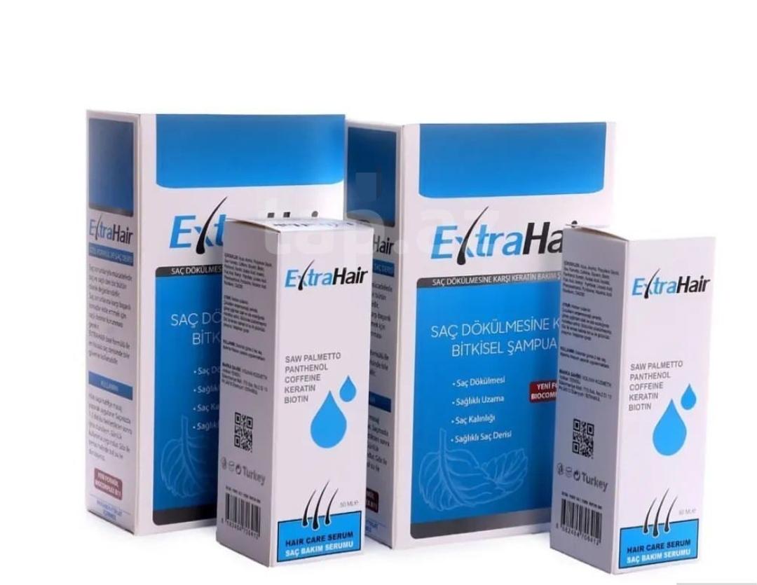 Saç tökülməsinə qarşı serum "Extra Hair"